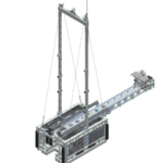 Explorer SD60 modular seabed drilling rig with 60kW hydraulic powerpack